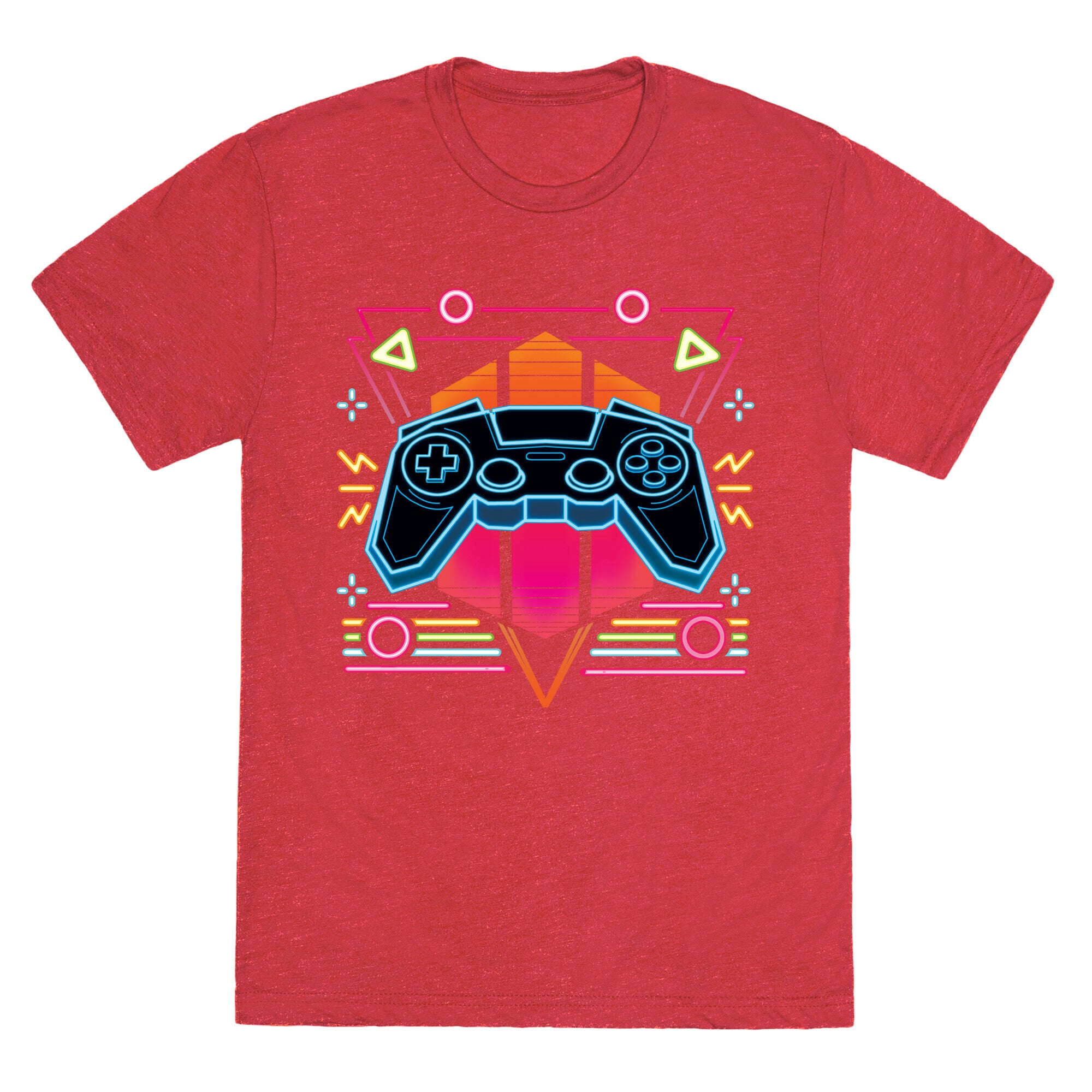 Synthwave Gamer Unisex Triblend Tee
